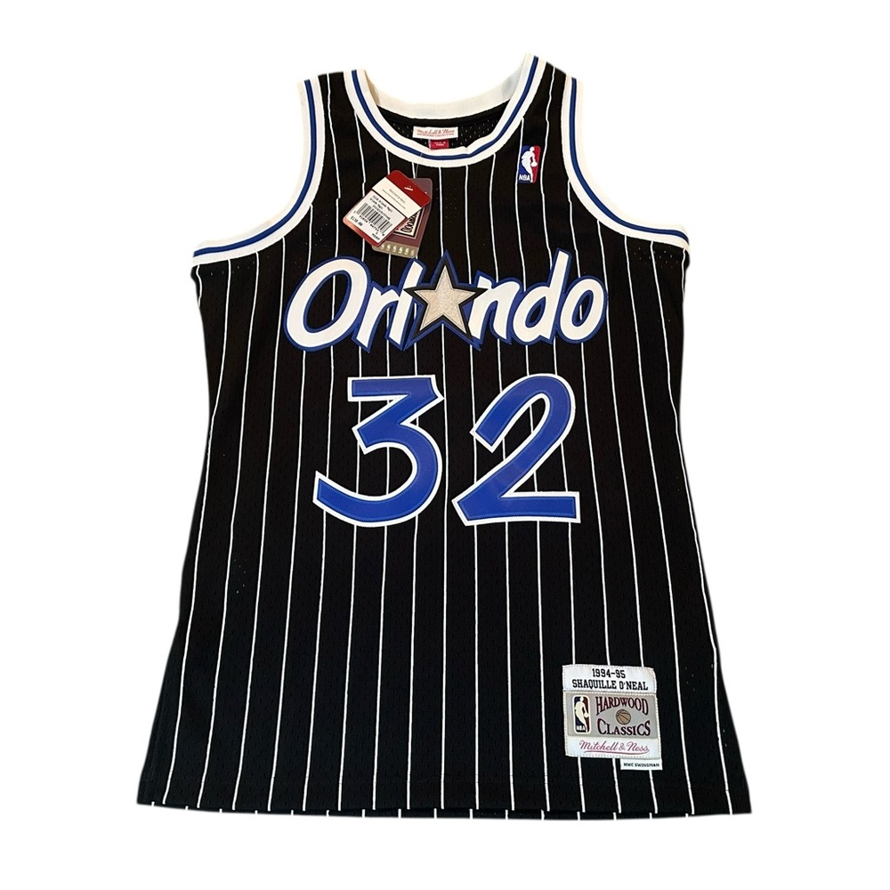 NWT Mitchell & Ness Men Orlando Magic‎ Shaquille O’Neal Swingman Jersey Sz S